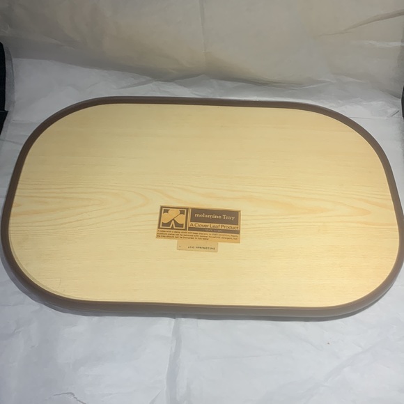 Vintage 1970 Melamine Service Tray - Picture 2 of 11